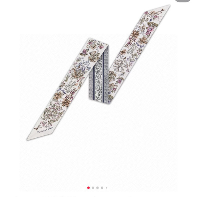 Dior Silk Twill Scarf Womens Fashion Bandeau with Original Box Whatsapp【+1-3239614486】