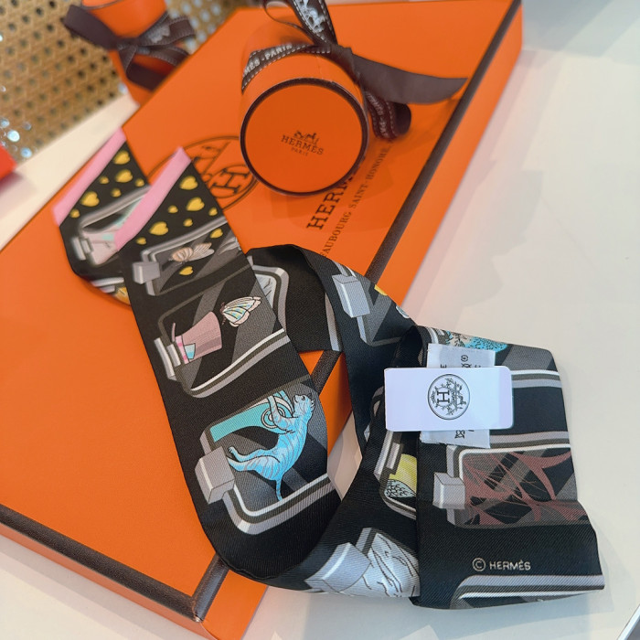 Hermes Silk Twill Scarf Womens Fashion Bandeau with Original Box Whatsapp【+1-3239614486】