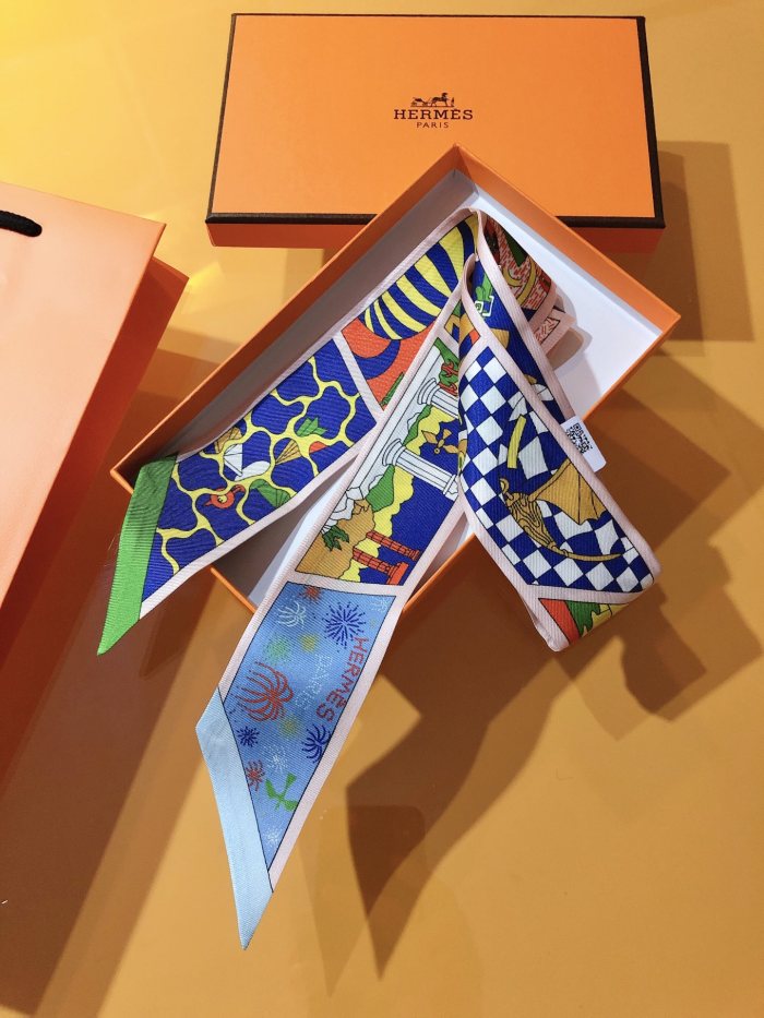 Hermes Silk Twill Scarf Womens Fashion Bandeau with Original Box Whatsapp【+1-3239614486】