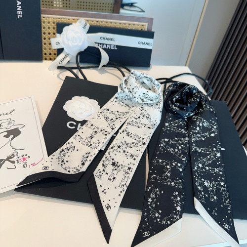 Chanel Silk Twill Scarf Womens Fashion Bandeau with Original Box Whatsapp【+1-3239614486】