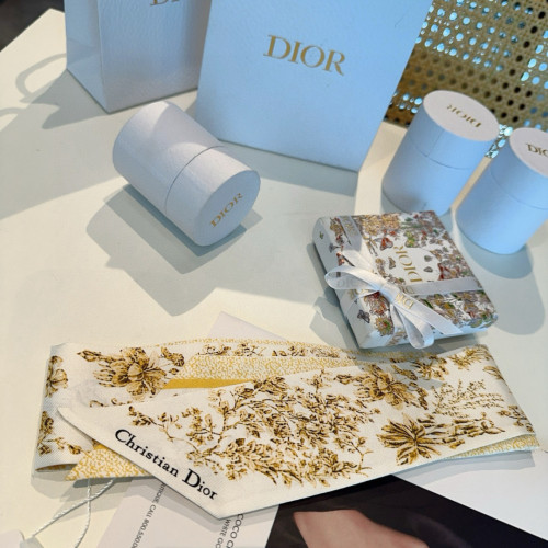 Dior Silk Twill Scarf Womens Fashion Bandeau with Original Box Whatsapp【+1-3239614486】