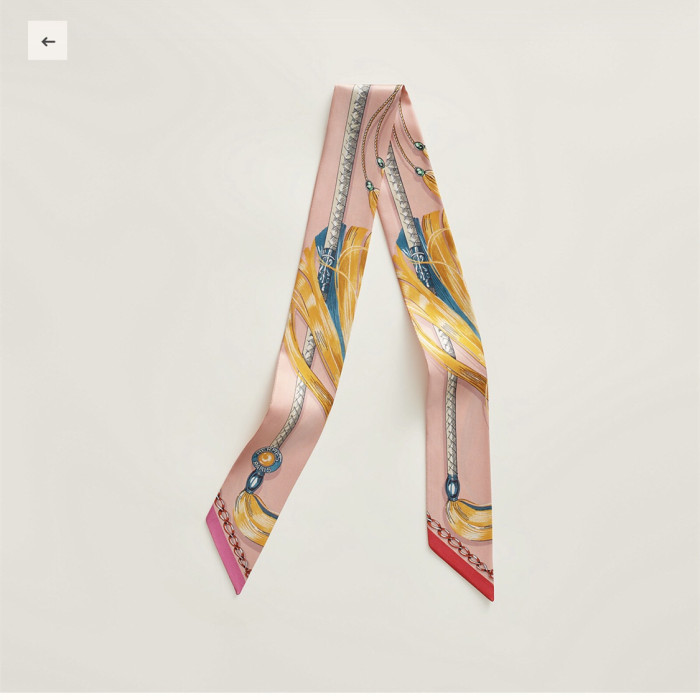 Hermes Silk Twill Scarf Womens Fashion Bandeau with Original Box Whatsapp【+1-3239614486】