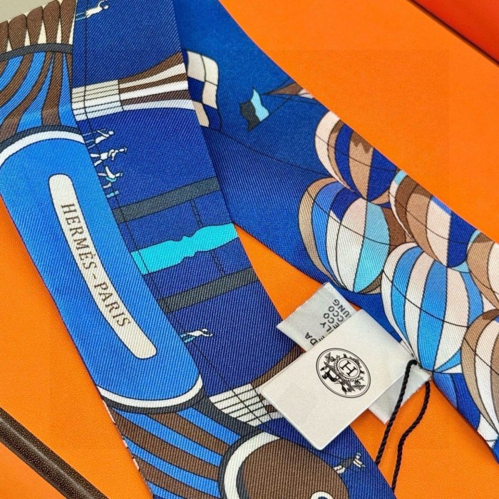 Hermes Silk Twill Scarf Womens Fashion Bandeau with Original Box Whatsapp【+1-3239614486】