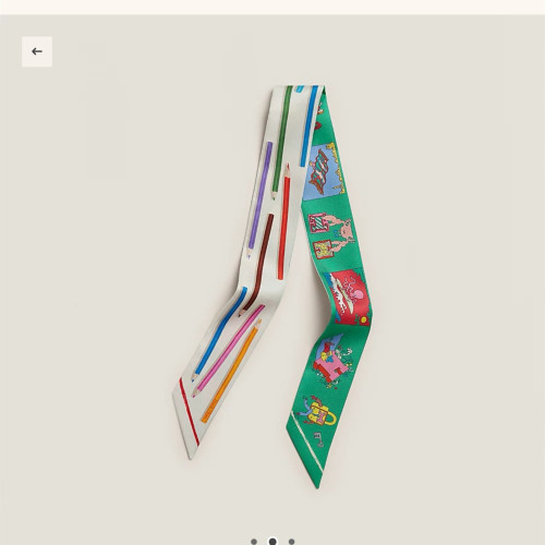 Hermes Silk Twill Scarf Womens Fashion Bandeau with Original Box Whatsapp【+1-3239614486】