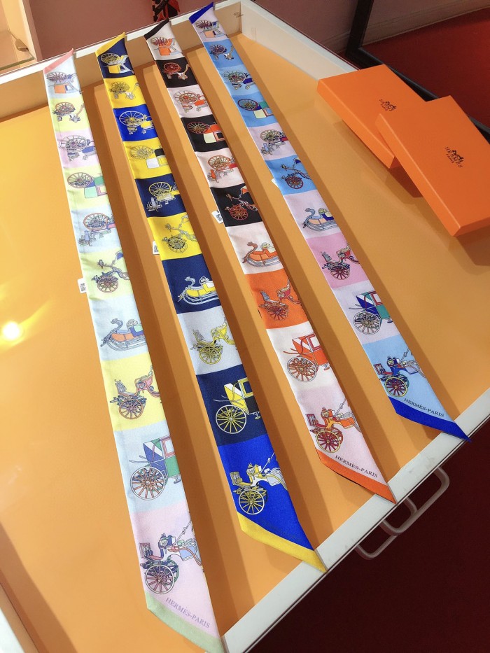 Hermes Silk Twill Scarf Womens Fashion Bandeau with Original Box Whatsapp【+1-3239614486】