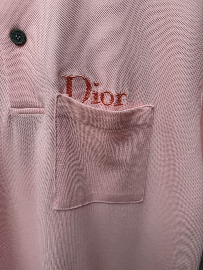 Dior Luxury Brand Women Mens Short Sleeve T-Shirt Polo Shirt with Pocket Whatsapp 【+1-3239614486】