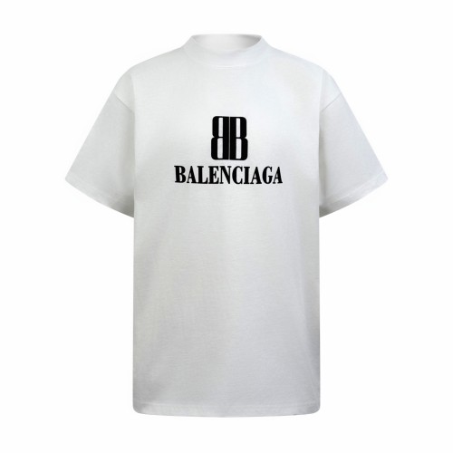 Balenciaga Luxury Brand Women Mens Short Sleeve T-Shirt MEN'S NANO BB T-SHIRT Whatsapp 【+1-3239614486】