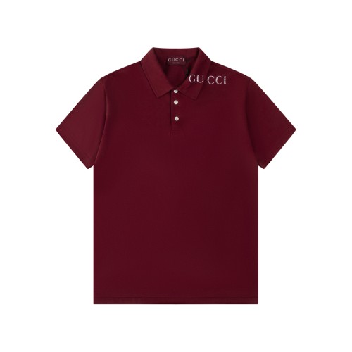 Gucci Luxury Brand Women Mens Short Sleeve T-Shirt Polo Shirt Top Quality Luxury Brand Whatsapp 【+1-3239614486】