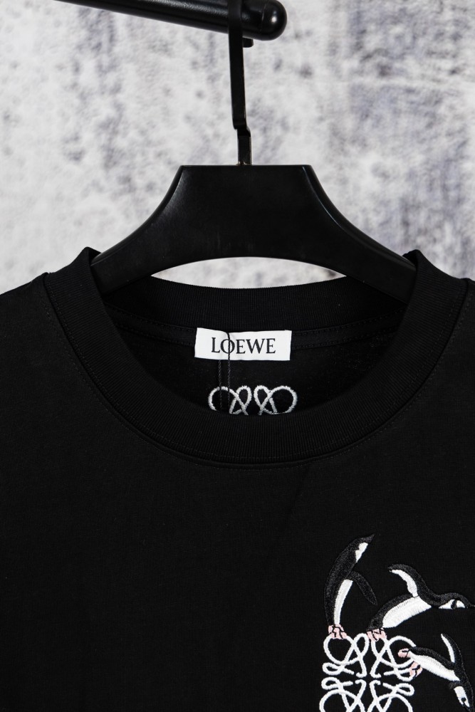 Loewe Luxury Brand Men Womens Short Sleeve T-Shirt Whatsapp 【+1-3239614486】