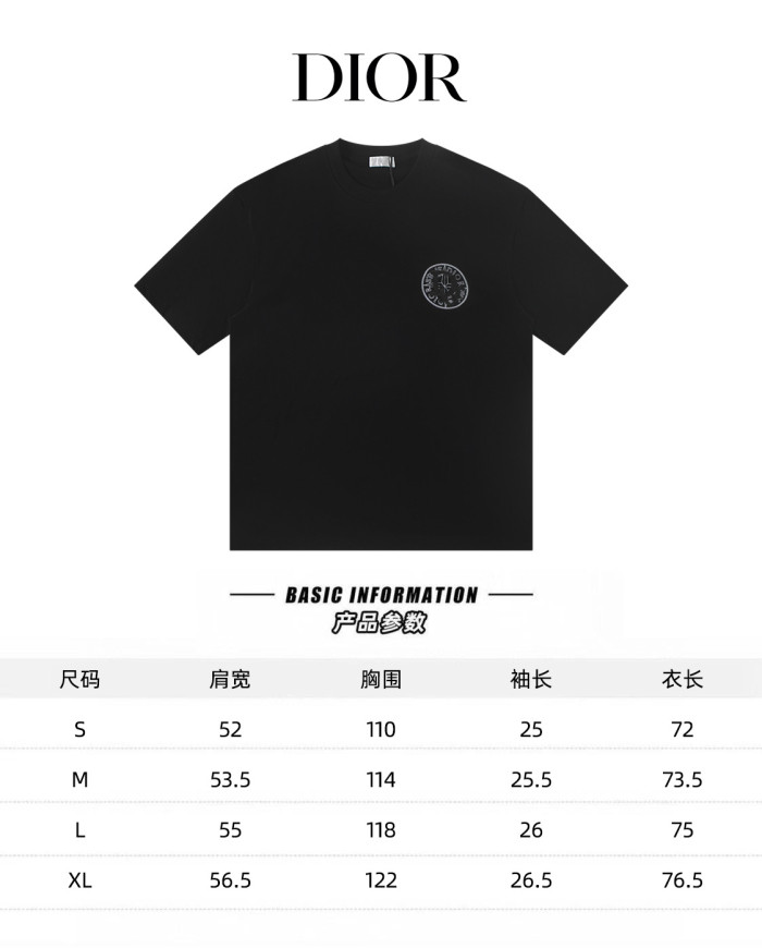 Dior Luxury Brand Women Mens Short Sleeve T-Shirt Whatsapp 【+1-3239614486】