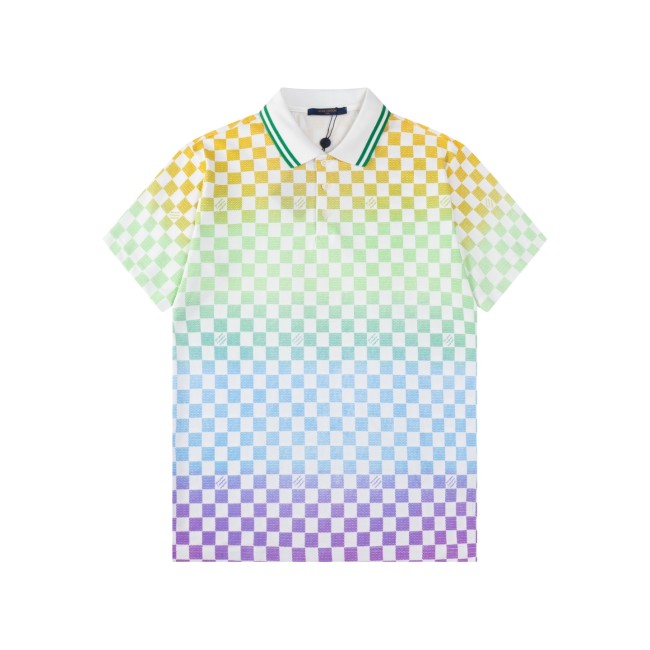 Louis Vuitton Luxury Brand Men Womens Short Sleeve T-Shirt Polo Shirt Whatsapp 【+1-3239614486】