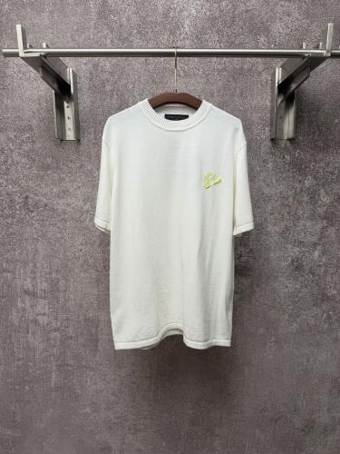 Louis Vuitton Luxury Brand Men Womens Short Sleeve T-Shirt Knit Whatsapp 【+1-3239614486】