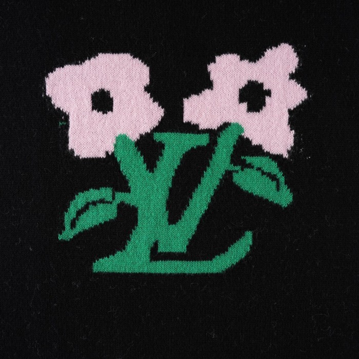 Louis Vuitton Luxury Brand Men Womens Short-Sleeved Crewneck Knit Whatsapp 【+1-3239614486】