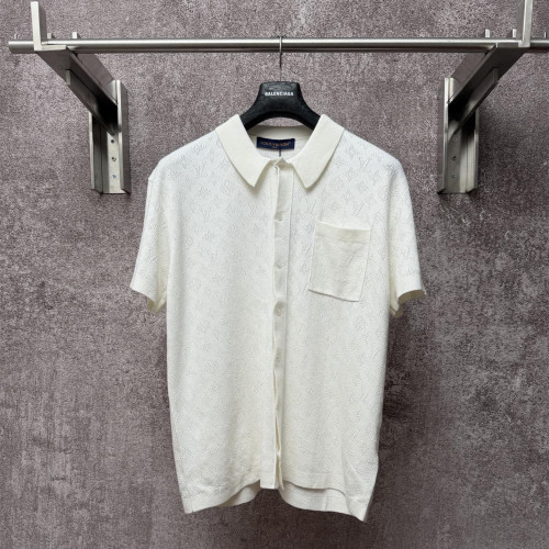 Louis Vuitton Luxury Brand Womens Short Sleeve Shirts Mens Shirt Top Quality Whatsapp 【+1-3239614486】