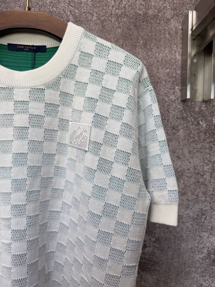 Louis Vuitton Luxury Brand Men Womens Short Sleeve T-Shirt Mens Short-Sleeved Crewneck Whatsapp 【+1-3239614486】