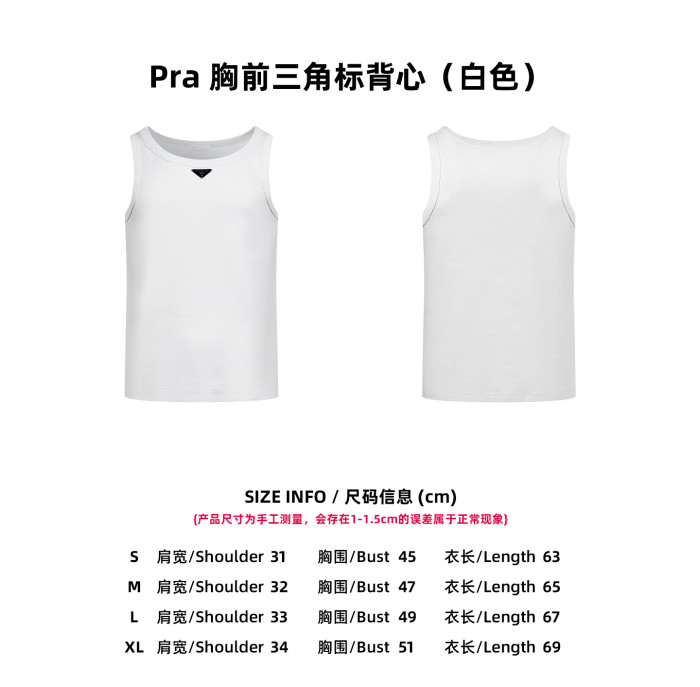 Prada Luxury Brand Men Womens Knit Tank Top Whatsapp 【+1-3239614486】