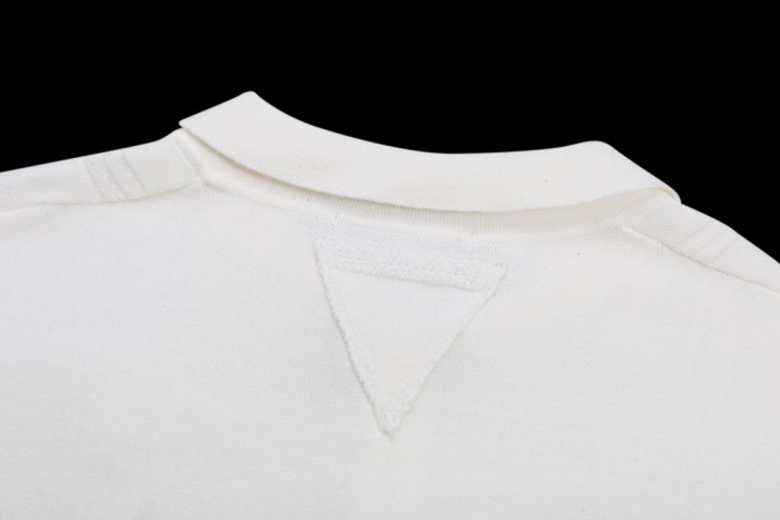 Prada Luxury Brand Men Womens Short Sleeve T-Shirt Knit Polo Shirt Whatsapp 【+1-3239614486】