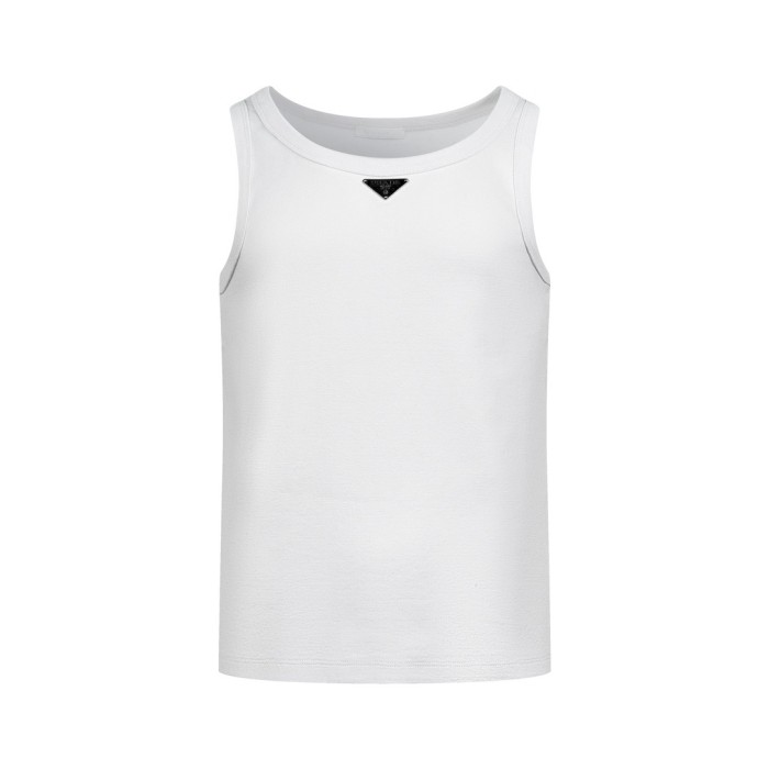 Prada Luxury Brand Men Womens Knit Tank Top Whatsapp 【+1-3239614486】