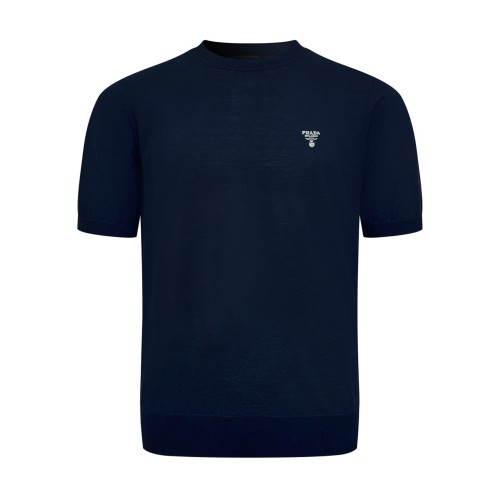 Prada Luxury Brand Men Womens Short Sleeve T-Shirt Knit Whatsapp 【+1-3239614486】