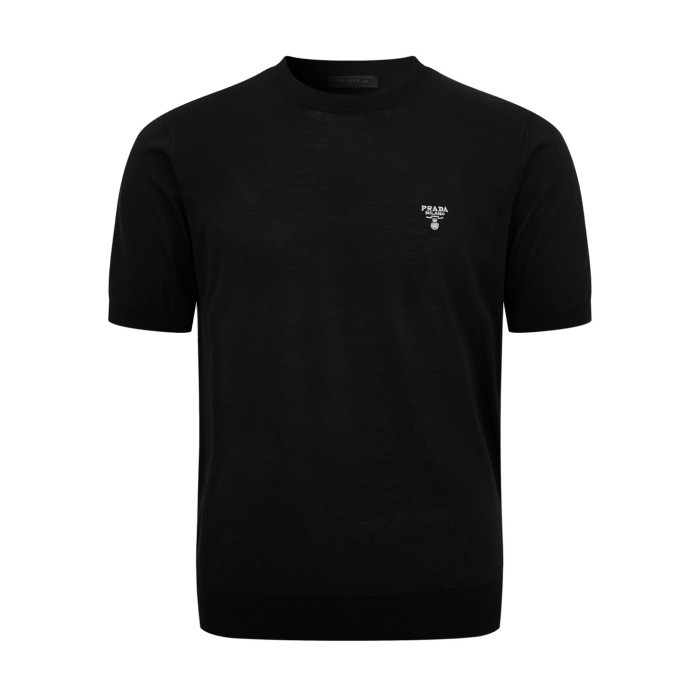 Prada Luxury Brand Men Womens Short Sleeve T-Shirt Knit Whatsapp 【+1-3239614486】