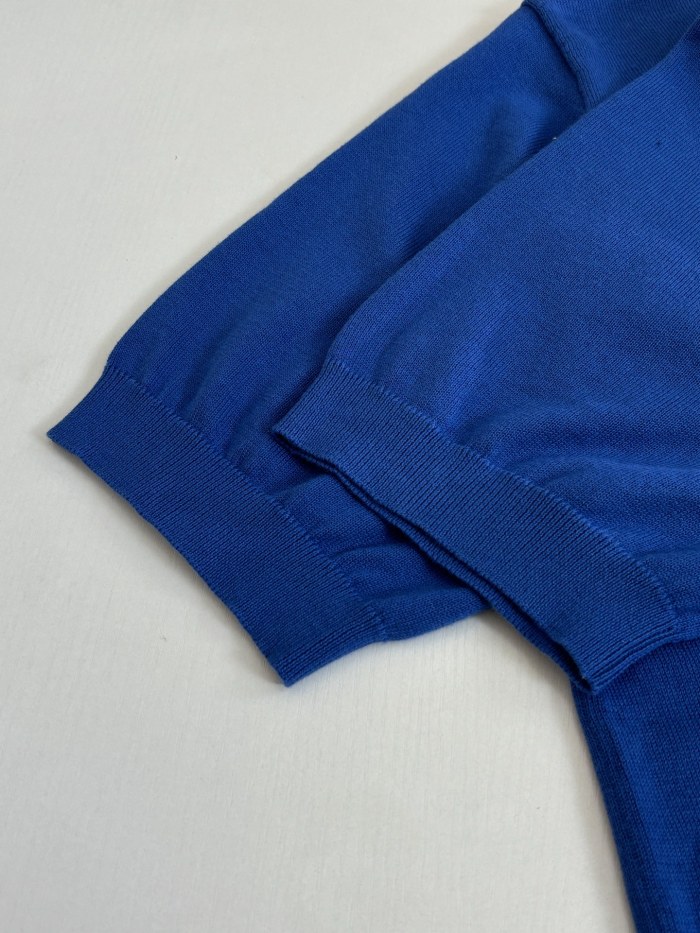 Prada Luxury Brand Men Womens Short Sleeve T-Shirt Knit Polo Shirt Whatsapp 【+1-3239614486】