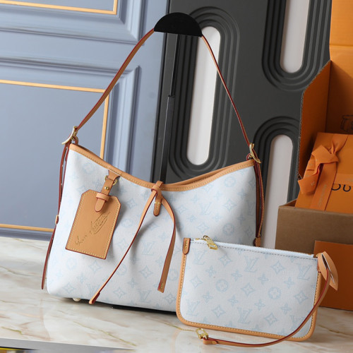 Louis Vuitton Womens Shoulder Bags Handbag Luxury Brand Carryall MM M27948 Whatsapp【+1-3239614486】