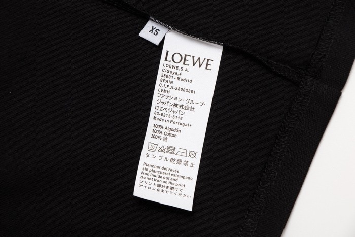 Loewe Luxury Brand Men Womens Short Sleeve T-Shirt Whatsapp 【+1-3239614486】