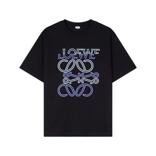 Loewe Luxury Brand Men Womens Short Sleeve T-Shirt Whatsapp 【+1-3239614486】