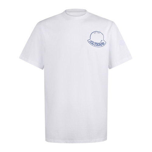 Moncler Luxury Brand Men Womens Short Sleeve T-Shirt Mens Logo Cotton T-Shirt K20918C0001389AJS00A Whatsapp 【+1-3239614486】