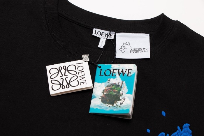 Loewe Luxury Brand Men Womens Short Sleeve T-Shirt Whatsapp 【+1-3239614486】