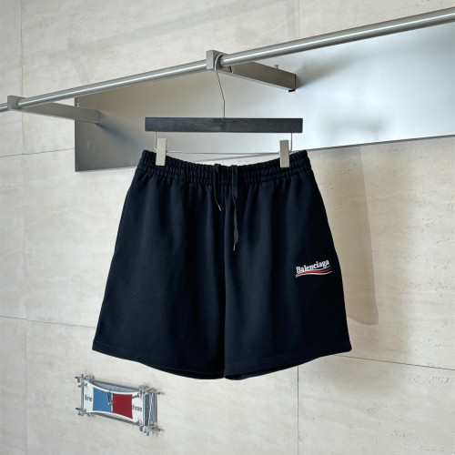 Balenciaga Women Mens Pant Shorts POLITICAL CAMPAIGN SWEAT SHORTSLuxury Brand with Original Box Whatsapp 【+1-3239614486】