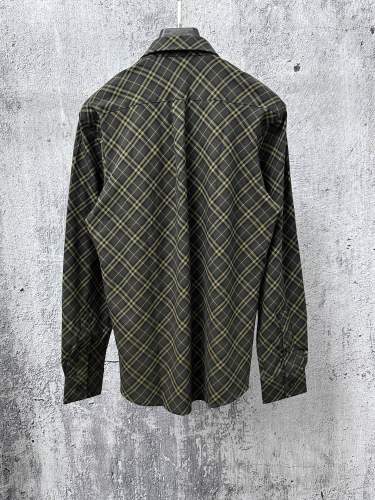 Burberry Luxury Brand Women Mens Long Sleeve Shirt Check Cotton Shirt Whatsapp 【+1-3239614486】