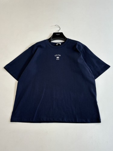Celine Luxury Brand Women Mens Short Sleeve T-Shirt Mens T-SHIRT IN COTTON JERSEY  Whatsapp 【+1-3239614486】