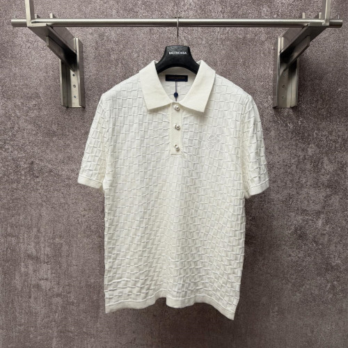 Louis Vuitton Luxury Brand Womens Short Sleeve T-Shirt Damier Signature Polo Shirt 1AGIL8 Top Quality Whatsapp 【+1-3239614486】