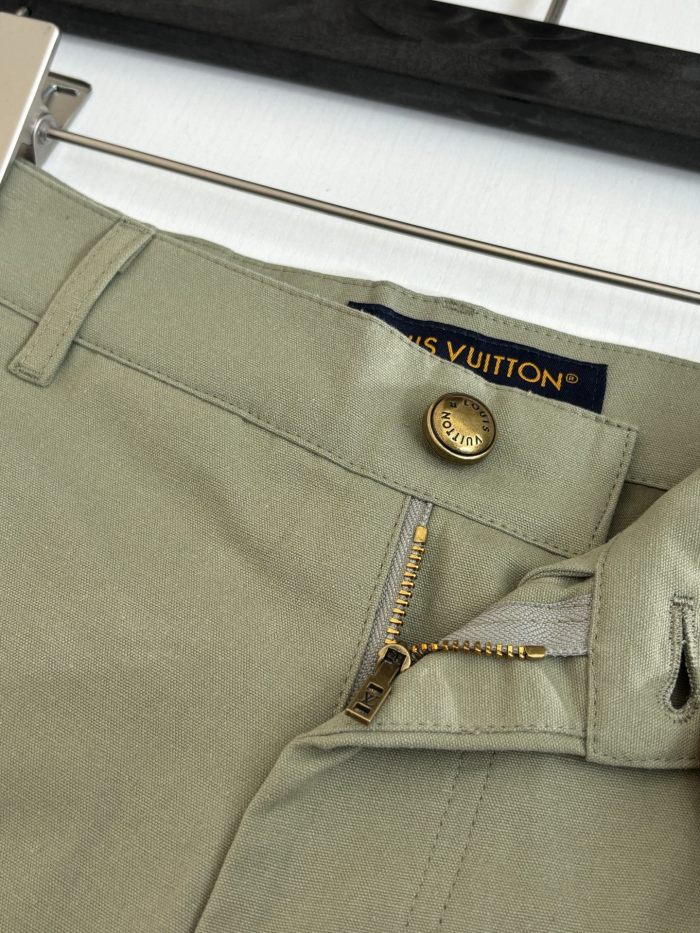 Louis Vuitton Luxury Brand Women Mens Pant Shorts Technical Cotton Cargo Shorts 1AJUHZ Whatsapp 【+1-3239614486】