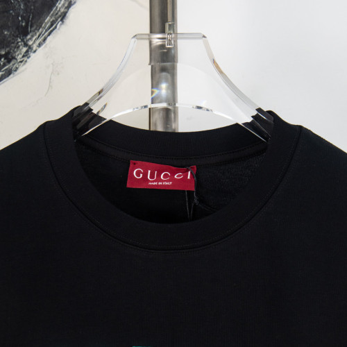 Gucci Luxury Brand Women Mens Short Sleeve T-Shirt Cotton jersey T-shirt with print Top Quality Whatsapp 【+1-3239614486】