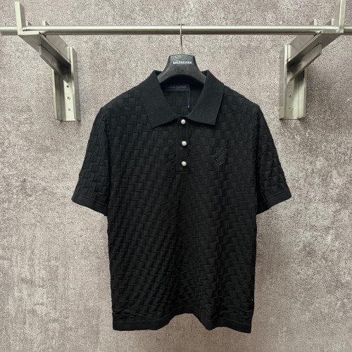 Louis Vuitton Luxury Brand Womens Short Sleeve T-Shirt Damier Signature Polo Shirt 1AGILG Top Quality Whatsapp 【+1-3239614486】