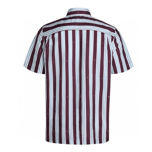Louis Vuitton Luxury Brand Women Mens Shirts Striped Short-Sleeved Shirt 1AHVWE Top Quality Whatsapp 【+1-3239614486】