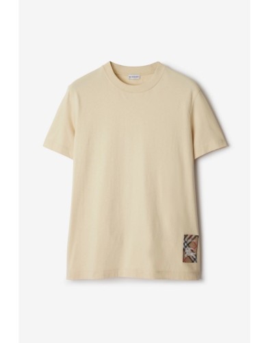 Burberry Luxury Brand Women Mens Short Sleeve T-Shirt Check Label Cotton T-shirt 81022541 Whatsapp 【+1-3239614486】