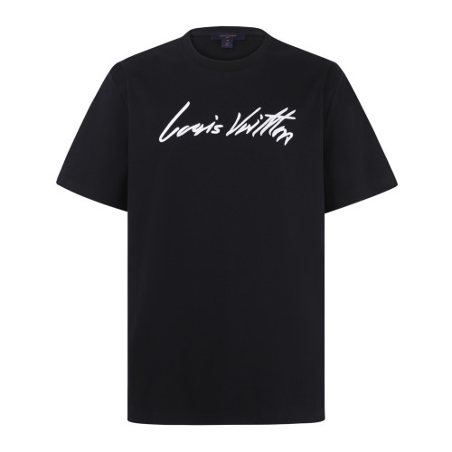 Louis Vuitton Luxury Brand Womens Men Short Sleeve T-Shirt Knit Top Quality Whatsapp 【+1-3239614486】