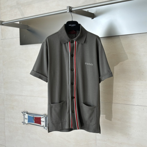 Gucci Luxury Brand Women Mens Short Sleeve T-Shirt Polo Shirt Top Quality Whatsapp 【+1-3239614486】