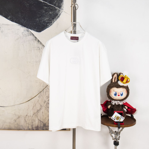 Gucci Luxury Brand Women Mens Short Sleeve T-Shirt Cotton jersey T-shirt with embroidery Top Quality Whatsapp 【+1-3239614486】