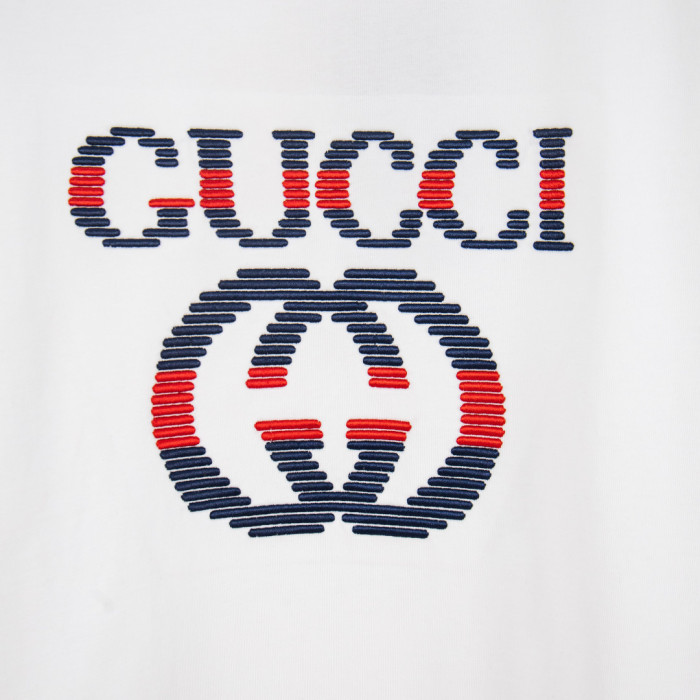 Gucci Luxury Brand Women Mens Short Sleeve T-Shirt Cotton jersey T-shirt with print Top Quality Whatsapp 【+1-3239614486】