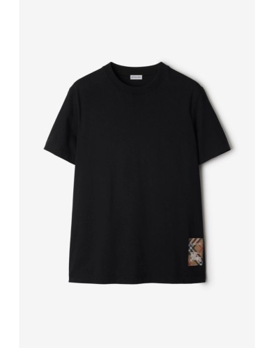 Burberry Luxury Brand Women Mens Short Sleeve T-Shirt Check Label Cotton T-shirt 81048891 Whatsapp 【+1-3239614486】