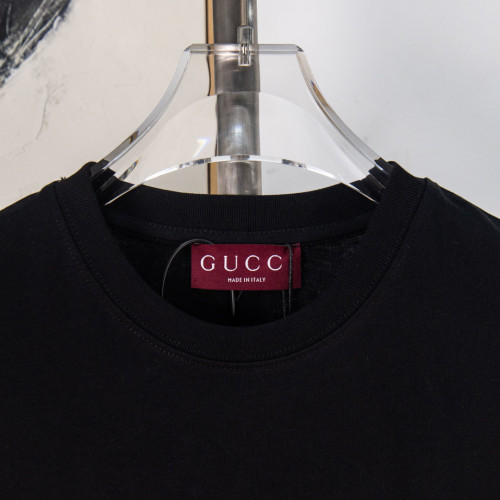 Gucci Luxury Brand Women Mens Short Sleeve T-Shirt Cotton jersey T-shirt with embroidery Top Quality Whatsapp 【+1-3239614486】