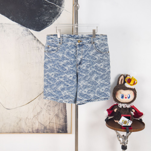 Louis Vuitton Luxury Brand Women Mens Pant Denim Shorts Whatsapp 【+1-3239614486】