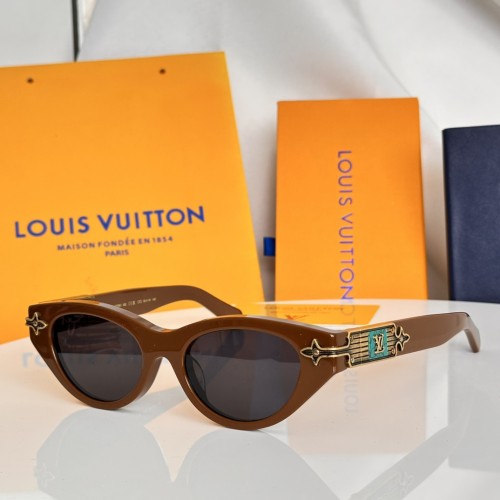 Louis Vuitton Sunglasses Luxury Brand Men Womens Sunglasses with Original Box Whatsapp 【+1-3239614486】Z2736U