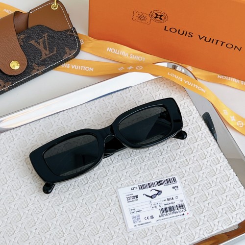 Louis Vuitton Sunglasses Luxury Brand Womens Sunglasses with Original Box Whatsapp 【+1-3239614486】Z2709W