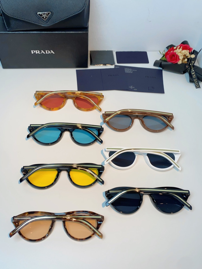 Prada Sunglasses Luxury Brand Men Womens Sunglasses Prada sunglasses with the iconic metal plaque with Original Box Whatsapp 【+1-3239614486】