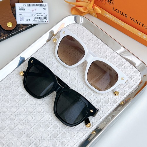 Louis Vuitton Sunglasses Luxury Brand Womens Sunglasses with Original Box Whatsapp 【+1-3239614486】Z2725E